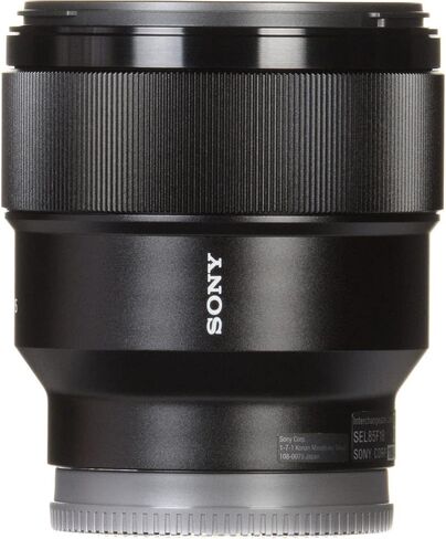 Sony FE 85mm f/1.8 Lens | Full-Frame Portrait Prime with Fast f/1.8 Aperture, Compact Design & Fast AF | Ideal for Portrait & Weddings (SEL85F18/2) + Filter Kit + Case + Cap Keeper in Kuwait