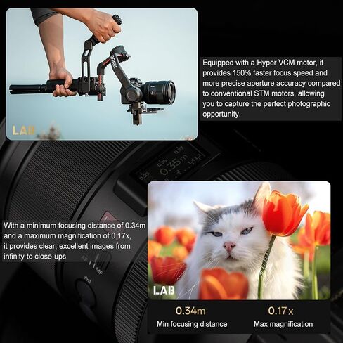 VILTROX 35mm F1.2 LAB FE Full Frame Lens for Sony E, AF 35mm f/1.2 FE Auto Focus Prime Lens for Sony E-Mount A7SIII A7III A7RIII A7IV A7RIV A9 A1 FX3 A7RV ZVE1 A7CR A7CII A93 ZV-E10 FX30 in Kuwait