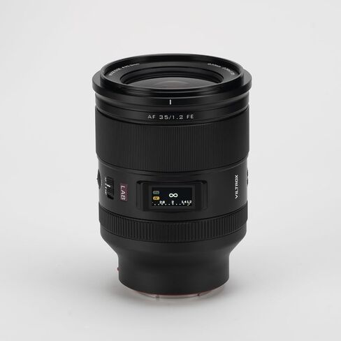 VILTROX 35mm F1.2 LAB FE Full Frame Lens for Sony E, AF 35mm f/1.2 FE Auto Focus Prime Lens for Sony E-Mount A7SIII A7III A7RIII A7IV A7RIV A9 A1 FX3 A7RV ZVE1 A7CR A7CII A93 ZV-E10 FX30 in Kuwait