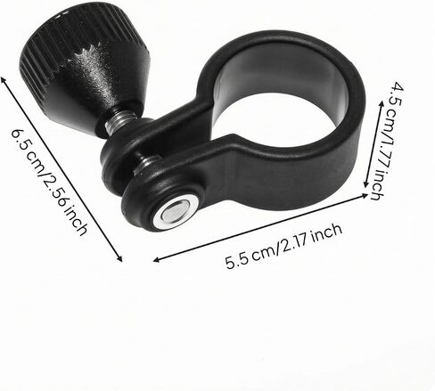 Underwater Clamp Mount Light Holder Bracket with Anti Slip Grip and Threaded Lock and Stainless Steel Core Suitable for Underwater Photography Diving tasks, 26mm in Kuwait