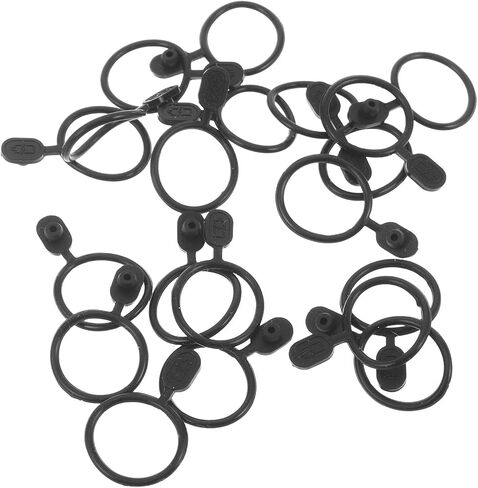 20pcs Silicone Waterproof Dustproof Plug Cap for Flashlight Charging Port and Midswitch Charging Hole, Easy Installation and Maintenance, Black Protective Cover Suitable for Diving in Kuwait