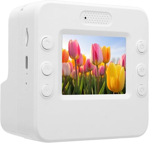 Instant Print Camera Kids Printing Camera Print Paper 2.4 Inch Screen 16X Zoom 1080P HD 180 Degree Rotating Lens MP3 Player for Boys Girls in Kuwait