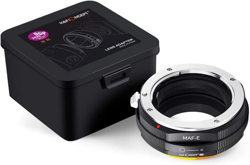 K&F Concept Lens Mount Adapter Compatible for Sony Alpha Minolta AF A-Type Lens to NEX E-Mount Mirrorless Camera with Matting Varnish Design in Kuwait