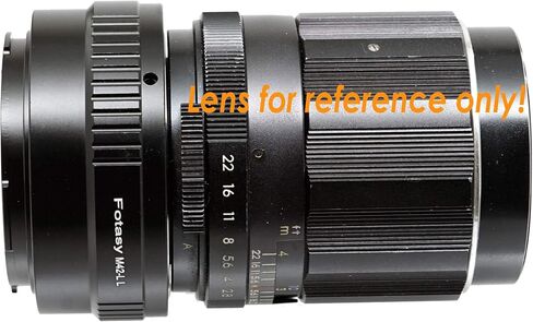 Fotasy Adjustable M42 Lens to L Mount Adapter, 42mm Screw Mount Lens S Adapter, Compatible with Panasonic S1 S1H S1R S4 S5 Leica SL SL2 TL2 TL Leica T Sigma fp fp L Mirrorless Camera in Kuwait