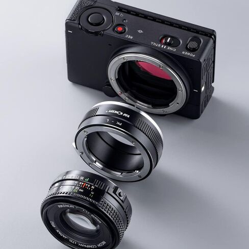 K&F Concept Lens Mount Adapter PK-L Manual Focus Compatible with Pentax K(PK) Lens to L Mount Camera Body in Kuwait