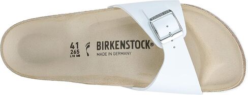 Birkenstock Madrid White Womens Slip On Mule Sandals 8 in Kuwait