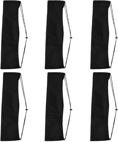 Portable Tripod Carrying Case Lightweight Nylon Storage Bag 6pcs with Easy Open and Close Design for Light Stand and Photographic Equipment for Photography in Kuwait