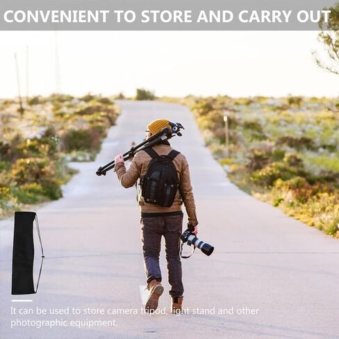 Portable Tripod Carrying Case Lightweight Nylon Storage Bag 6pcs with Easy Open and Close Design for Light Stand and Photographic Equipment for Photography in Kuwait