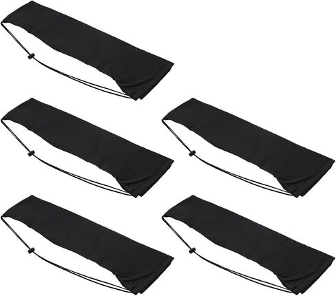 5pcs Lightweight Tripod Carrying Case for Camera Tripods and Light Stands, Sturdy Nylon Storage Bag with Comfortable Shoulder Straps for Photography Use in Kuwait