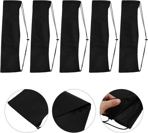 5pcs Lightweight Tripod Carrying Case for Camera Tripods and Light Stands, Sturdy Nylon Storage Bag with Comfortable Shoulder Straps for Photography Use in Kuwait