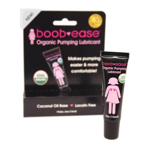 Bamboobies Pumping Lubricant for Breast Pump Flanges and Nipples, 0.5 oz | Reduces friction and soreness while pumping so every session stays comfortable. Safe for breastfeeding and every flange size. in Kuwait