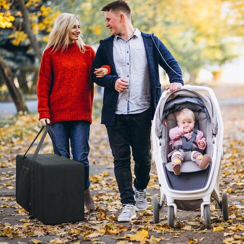 Beautyflier Carrying Bag Compatible with Graco Pack n Play Dome LX Playard, Durable Storage Bag for Most Foldable Baby Playards, Carrier Case for Fold Travel Crib, Great for Travel (Bag Only) in Kuwait
