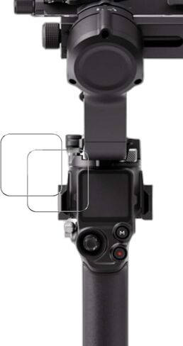 2-Pack Screen Protector for DJI RS 5 Gimbal Stabilizer,9H Hardness Tempered Glass for DJI RS 5, Anti-Scratch, Bubble Free, HD Clarity in Kuwait