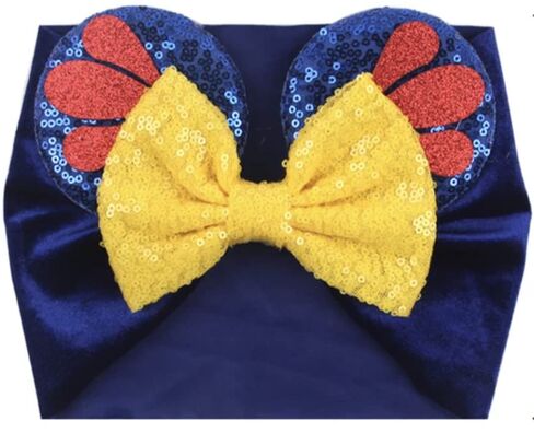 CLGIFT Minnie Ears Baby/Toddler Headband with 3D Snow White Design in Kuwait