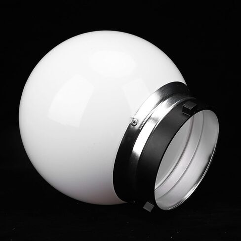 15cm Soft Light Ball for Photography, Translucent Flash Diffuser with 360 Degree Lighting, Sturdy Alloy Plastic Material, for Bowens Mount Portrait Studio Product in Kuwait