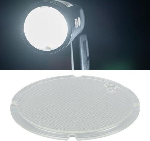 Flashing Glass Diffuser Plate, Quick Installation Front Head Fresnel Panel, Diffuser Plate Replacement with Tool Free Attachment for V1 V1C N S F O P Series Professional in Kuwait