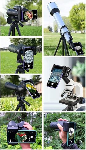 Cellphone Adapter Mount, for Binocular, Monocular, Spotting, Fit for Most Portable Phone Mount in Kuwait