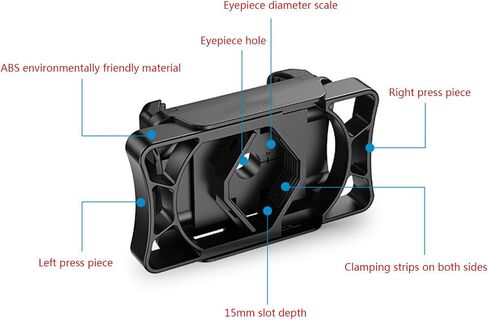 Cellphone Adapter Mount, for Binocular, Monocular, Spotting, Fit for Most Portable Phone Mount in Kuwait