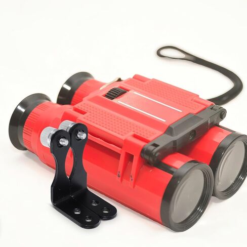 Kichvoe 2pcs Black Iron Telescope Photography Adapter for Single and Double Telescopes Featuring Stable Connection and Unique L-Shaped Design, Portable Binocular Adapter Mount for Outdoor in Kuwait
