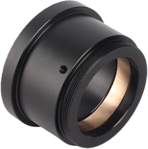 M42x0.75 to 1.25 Inch Telescope Adapter, Aluminum Alloy Compression Ring for Telescope Track, Black Threaded Ring with Three Screws, Prevents Marring of Eyepieces and in Kuwait