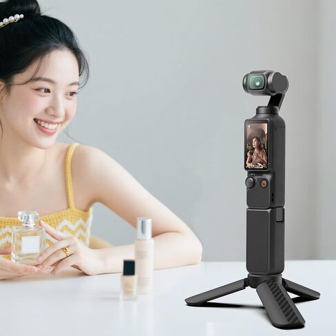 Small Camera Tripod, Fit for Osmo 3 2 Comfortable Grip Portable Table Tripod with 1/4 Inch Screw in Kuwait