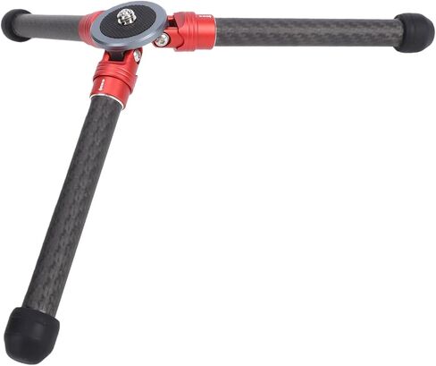 Yunseity Tabletop Tripod, Lightweight Carbon Fiber Aluminum Alloy Desktop Tripod with 1/4 3/8 Screw for Camera Phone Projector Microphone in Kuwait