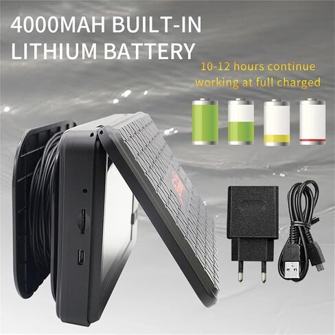 Underwater Camera, Underwater Fisherman Video Camera with DVR 4.3 '' 1280 * 720P for Winter Ice Fishing Sea in Kuwait