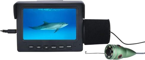 Spearfishing Camera, Spearfishing Camera 4.3" for Winter, 1000TVL, for Ice, Sea and River, with 6 LED Lights Night Vision in Kuwait