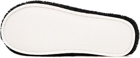 Women's Cozy Slippers Warm Fuzzy Slippers,Black,8-9 Women | Memory Foam,Anti-slip,Lightweight in Kuwait