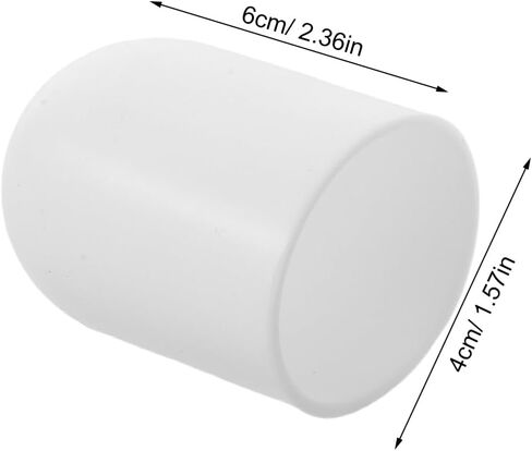 FAVOMOTO 4pcs Flashlight Diffuser Caps Soft Light Covers for 39-43mm Head Diameter Outdoor LED Handheld Flashlight Anti-Glare Lens Covers for Camping Hiking in Kuwait