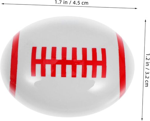 2pcs Cute Rugby Ceramic Drawer Pulls for Boy Girl Room Adorable Cartoon Single Hole Handles for Dresser and Cabinet Unique Sports Drawer Knobs for Boy Girl Furniture in Kuwait