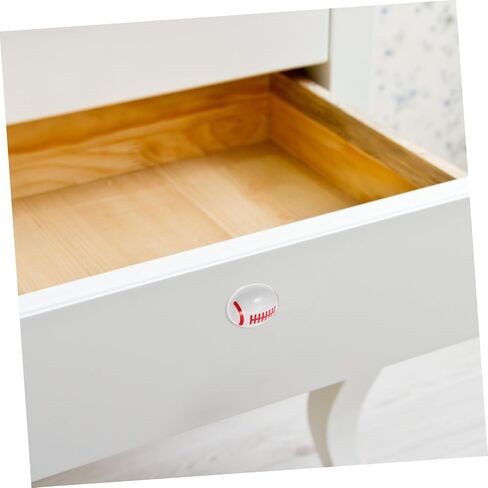 2pcs Cute Rugby Ceramic Drawer Pulls for Boy Girl Room Adorable Cartoon Single Hole Handles for Dresser and Cabinet Unique Sports Drawer Knobs for Boy Girl Furniture in Kuwait