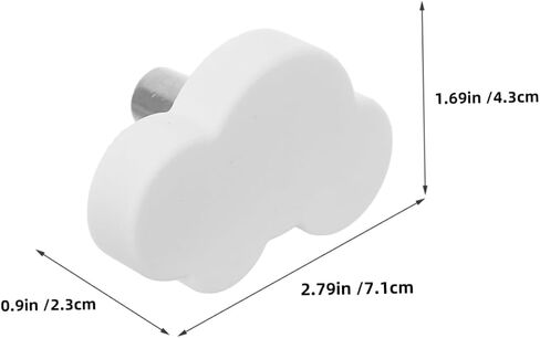 ORFOFE 6pcs Dresser Knobs for Girls Decorative Cabinet Hardware Pulls Soft Rubber Boys and Girls Cabinet Door Knobs in Kuwait