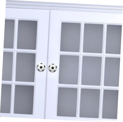 8pcs Soccer Drawer Pulls Fun Football Knobs for Boy Girl Rooms Creative Anti-Collision Design for Dressers Cabinets and Wardrobes Safe and Playful Home Decor in Kuwait