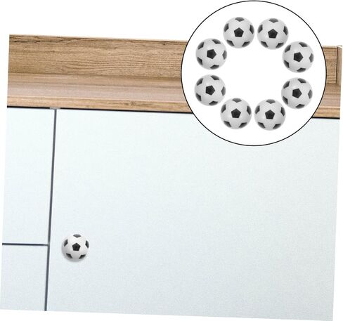 8pcs Soccer Drawer Pulls Fun Football Knobs for Boy Girl Rooms Creative Anti-Collision Design for Dressers Cabinets and Wardrobes Safe and Playful Home Decor in Kuwait