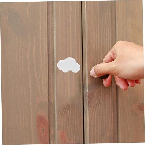6pcs Boys and Girls Cartoon Door Knobs Soft Rubber Cloud Drawer Pulls for Boy Girl Rooms Cute Cabinet Knobs for Dressers Closets and Kitchens in Kuwait