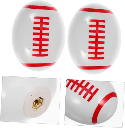 2pcs Rugby Ceramic Drawer Pulls Adorable Sports Knobs for Boy Girl Room Unique Dresser and Kitchen Cabinet Handles for Sports Fans and Boy Girl Decor in Kuwait