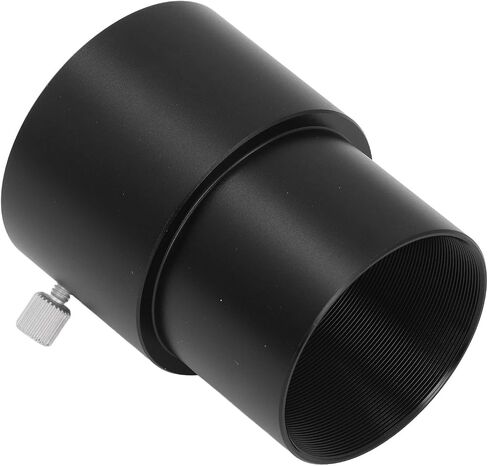 2 Inch Telescope Extension Tube, M48x0.75mm Eyepiece Extender Adapter Black, Aluminum Alloy Length Extender for Astronomy Telescope Accessories (40mm) in Kuwait