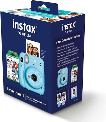 Fujifilm Instax Mini 11 2021 Bundle - Blue in Kuwait