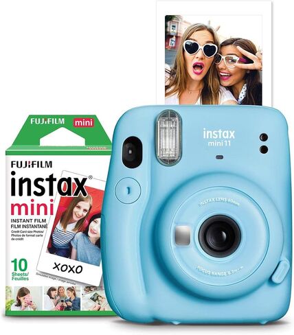 Fujifilm Instax Mini 11 2021 Bundle - Blue in Kuwait