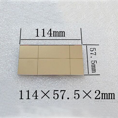 Microscope Accessories Kit 1PC 114 * 57.5 * 2mm Mini Projector Front Surface Reflector Projector Mirror DIY Accessories Microscope Slide in Kuwait