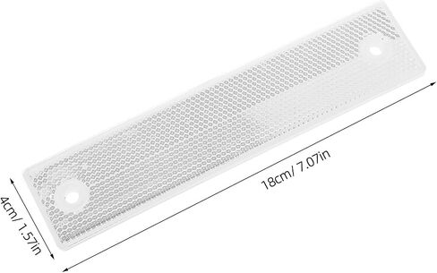 Photoelectric Reflector: Polarized Beam Sensor Reflector Rectangle 7.09x1.57x0.24in - Reflective Panel Replacement for Electronic Counter in Kuwait