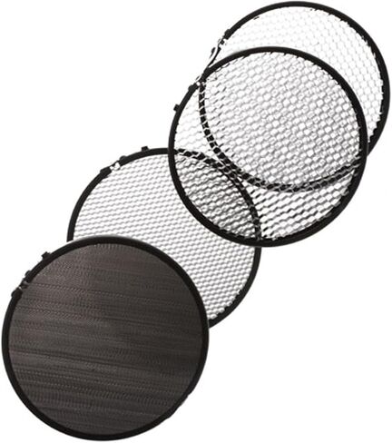 Flashpoint Grid Set, for 8" Reflectors, Consists of 1 each: 10 deg., 20 deg., 30 deg.and 40 deg. Grids in Kuwait