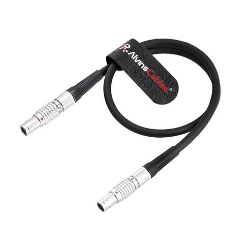 Alvin's Cables 2 Pin Male to 3 Pin Male Power Cable for Teradek MDR.S Receiver, for ARRI Alexa, Z Cam E2, 45CM| 18inches in Kuwait