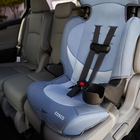 Cosco Kids Finale DX 2-in-1 Booster Car Seat, Forward Facing Toddler Car Seat (40-65 lbs) and Belt Positioning High Back Booster (40-100 lbs), Dusk in Kuwait