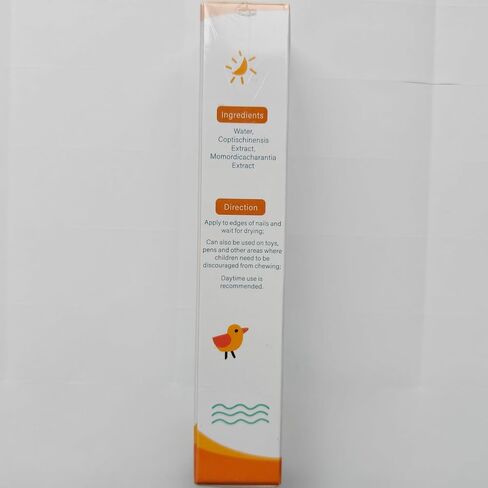 Nail Biting for Kids - Stop Thumb Sucking for Kids - Safely Stop Children from Sucking Thumbs and Biting Nails, Stop Putting Fingers in Mouth, Sucking and Biting Nails (Pack of 1)) in Saudi Arabia