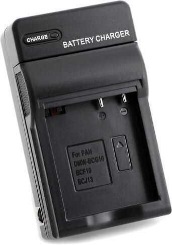 Norifon DMW-BCG10 Wall Charger for Panasonic Lumix DMC-TZ10 | Compaitble with Panasonic Lumix DMC-TZ20, DMC-TZ22, DMC-TZ6, DMC-TZ7, DMC-TZ8, DMC-ZR1, DMC-ZR3, DMC-ZS1 with Foldable Plug in Kuwait