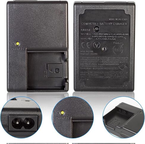 NP-BG1 Battery Charger for BC-CSG BC‑CSGB NP‑BG1 NP‑FG1 Batteries Compatible with Sony DSC-H3, H7, H9, H10, W120, W130, W150, W170 Camera in Kuwait
