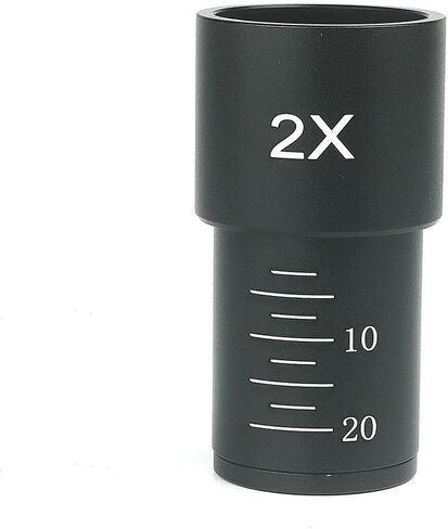 for eysdon Microscope 2X for Barlow Lens for 23.2mm Mount Port Biological Microscope in Kuwait