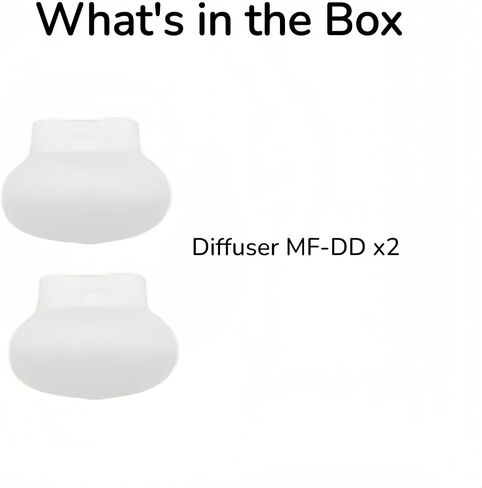 Godox MF-DD Diffuser for Godox MF-T76 Macro Twin Lite Flash (2-Pack) in Kuwait